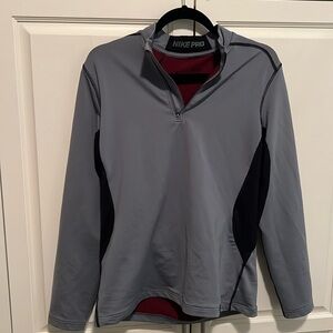 Nike Pro Quarter Zip Golf Shirt Medium